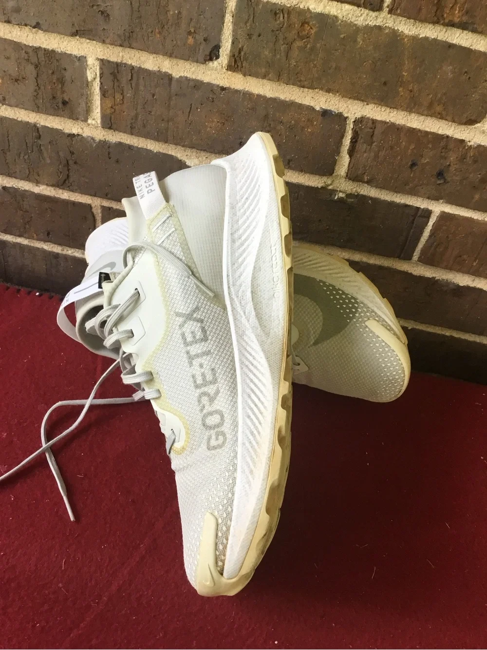 GORE-TEX Women's Running Shoe in Off-White/Cream